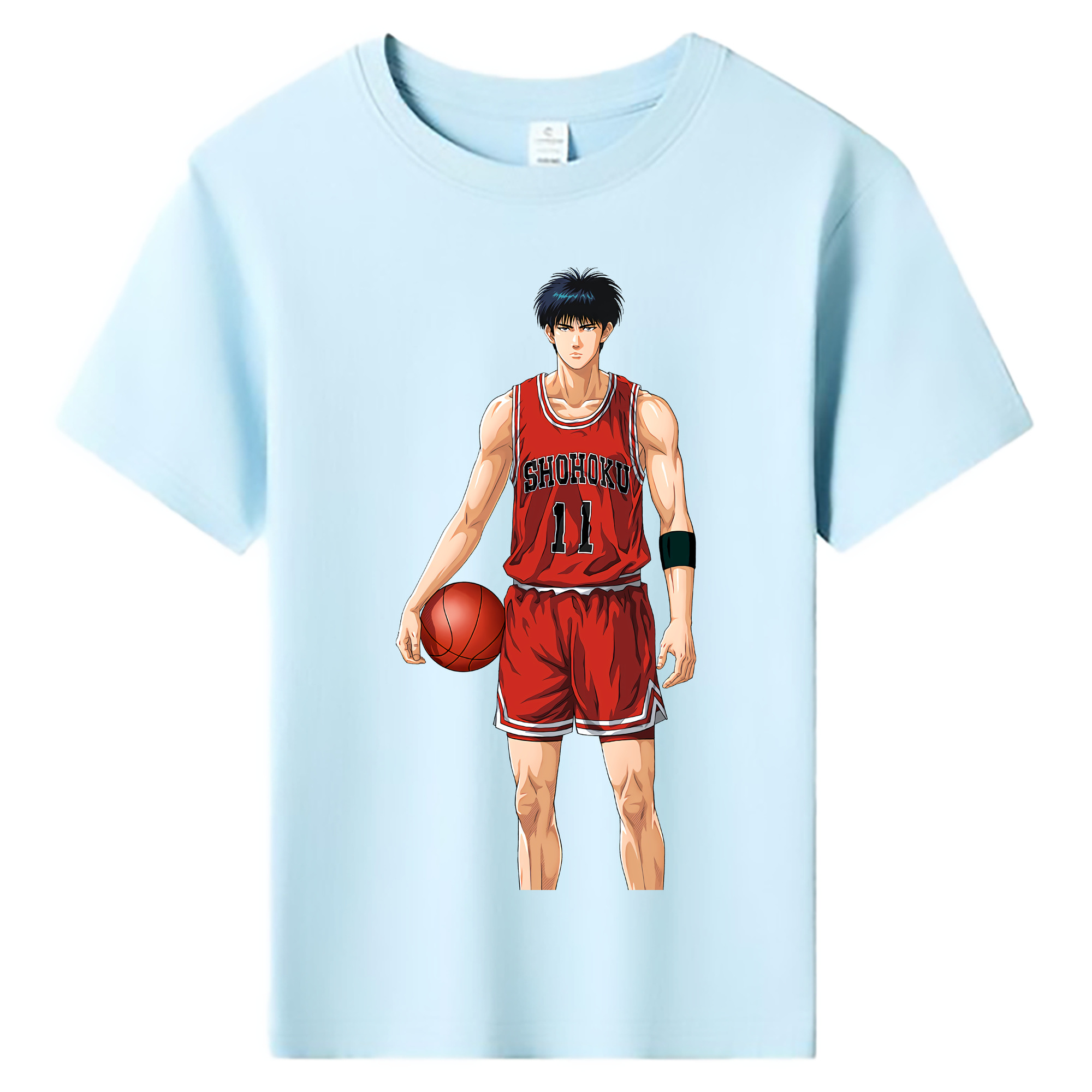 （画像用） SLAM DUNK／スラムダンク 綿100％キッズTシャツ（フロントプリント）